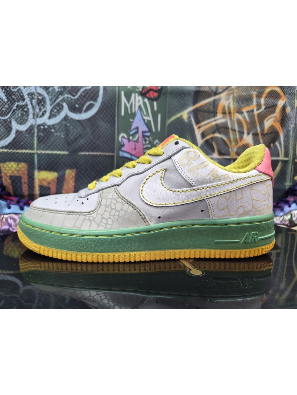 Air Force 1 Premium '07 'Reflector' Women 6.5W OG ALL 315186-011 Left shoe Only